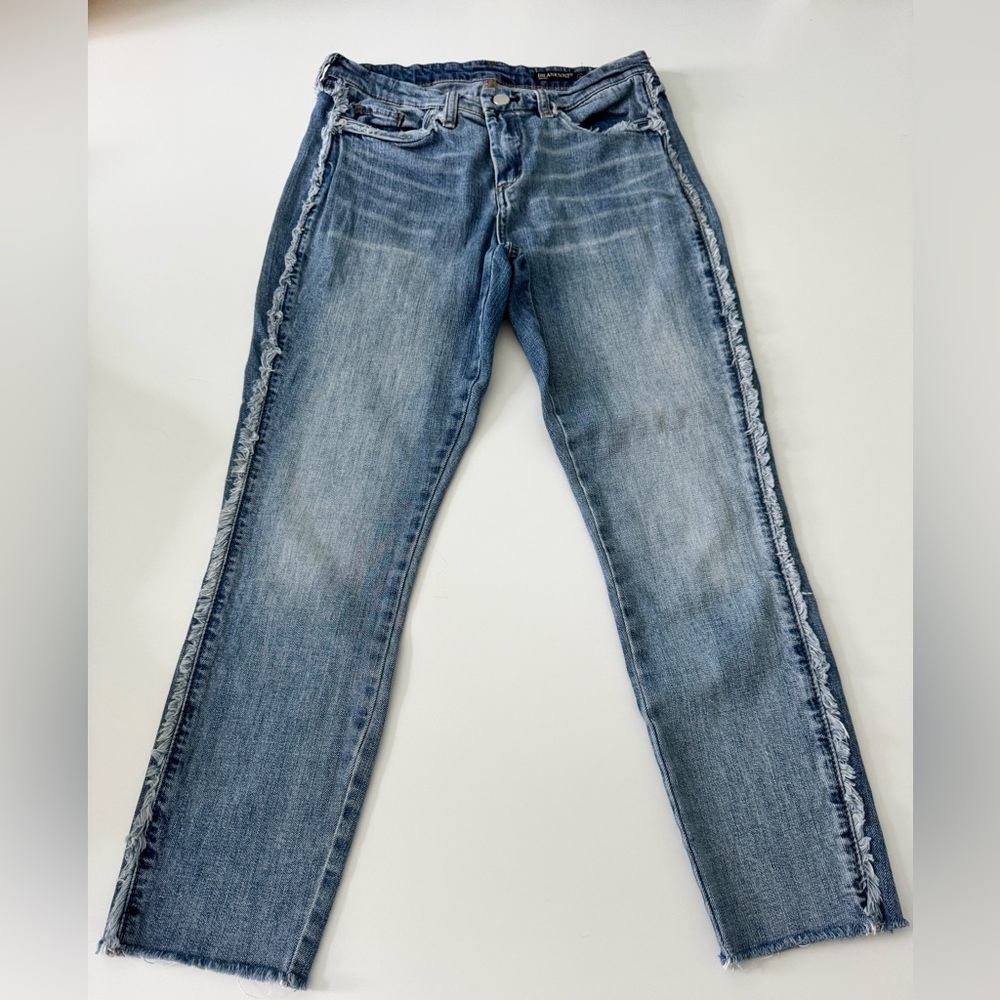 BLANKNYC Fringed Denim Jeans